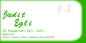 judit egli business card